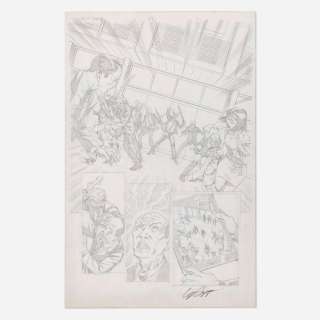 Lot 393 - Cory Smith, Amazing Spider-Man Annual #1 Story Page 4 Original Art (Marvel Comics, 2016)