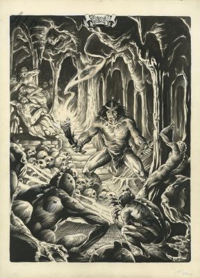 Frank Brunner | Bran Mak Morn Page 1 | Albert Moy