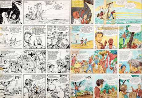 Paape | Marc Dacier, planche n°41 Ã  l’encre de Chine de … | Banque Dessinée