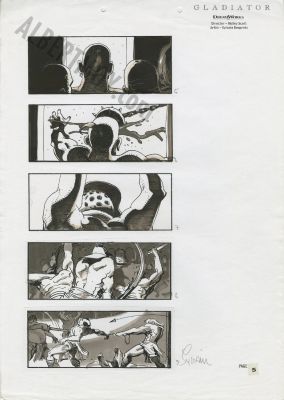 Sylvain Despretz | Gladiator Issue 558 Page 686 | Albert Moy