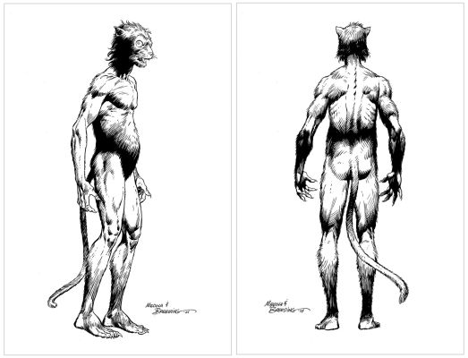 Brett Breeding Medina | Weasel - Creature Commandos - Turn Around Art | Catskill Comics