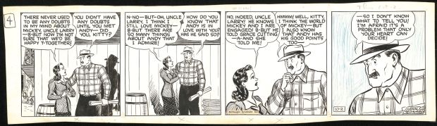 Lank Leonard | Mickey Finn daily strip | Galerie Laqua
