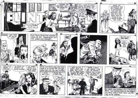 Lane, Ralph | Vic Flint Sunday 29/9/46 | Art4Comics