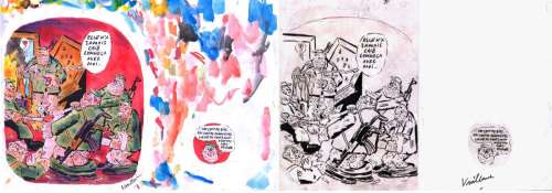 Vuillemin Philippe | Illustration originale pour Charlie Hebdo | Galerie Napoléon
