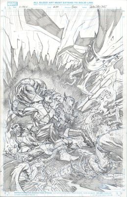 Netho Diaz - X-Men Issue 26 Page Cover