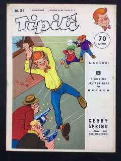 Peroni, Carlo - original cover "TipitÃ¬" no. 31 (1963) | Catawiki