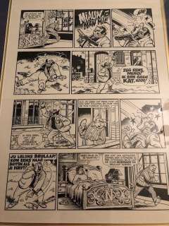 Sleen, Marc - Original page + album - Nero - De Duivelsklauw - hc with cloth spine - Hors Commerce copy - (1998) | Catawiki