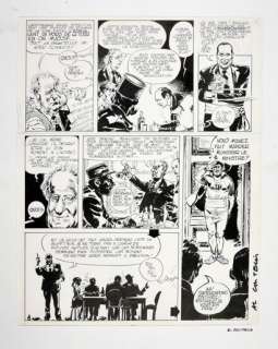 AL COUTELIS (Alexandre... - Lot 63 - Superdupont: L‘Antifrance exige une rançon! Planche...