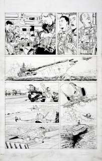KOENIGUER, Michel (1... - Lot 180 - Bomb Road. Tome 3. Yankee station Encre de Chine pour...