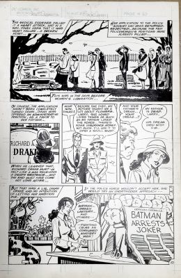 Mike Vosburg | Vosburg, Mike - Dc Special Series #10 Secret Origins Pg 10, Black Canary Partial Story 1978 | Cool Lines Art