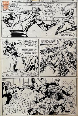 Alex Saviuk Dave Hunt | Green Lantern 114 Pg 11 (Dc, 1979) Green Arrow Vs Crumbler [1St App] | Will’s Comic Art Page