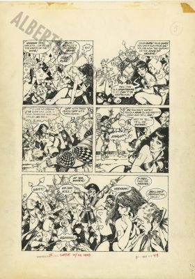 Jose Gonzales | Vampirella Issue 55 Page 47 | Albert Moy