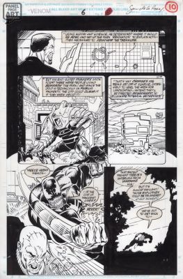 Ron Lim | Venom: Lethal Protector 6 Page 10 | Panel Page Art