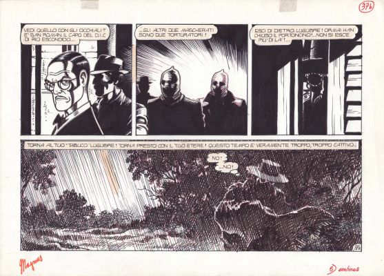 Magnus | L’uomo che uccise Ernesto “Che” Guevara – tav. 37b | Krazy Art Gallery