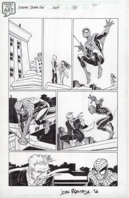 John Romita Jr | Amazing Spider-Man 507 Page 10 | Panel Page Art