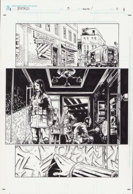 Karl Moline | Bprd: War on Frogs #3 Pg.11 - Interior Page - 2008 | Anthony’s Comic Book Art