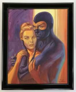 De Luca, Mauro - original painting â€œDiabolik and Evaâ€ (2012) | Catawiki
