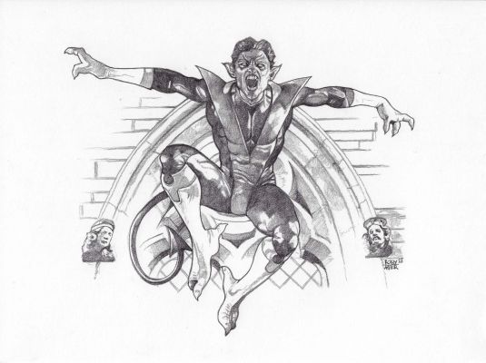 Roby Amor | Nightcrawler Pinup | TDArt