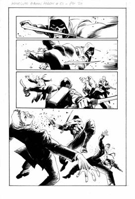 Rafael Albuquerque | Absolute Green Arrow #1 Page 24 | Essential Sequential