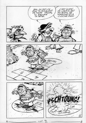 Tabary Jean | Planche originale 7 pour Iznogoud édition de poche de Jean Tabary | Galerie Napoléon