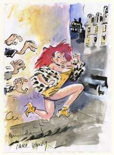 Hardy, Marc - Dessin original en couleur directe - Lolo et Sucette - (2016) | Catawiki