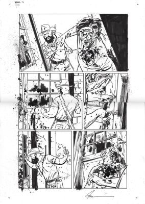 Jacob Phillips | Everything Dead & Dying Issue 02 Page 05 | Splash Page
