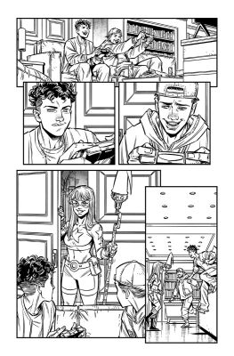 Diego Olortegui | Jsa Issue 19 Page 15 | ComiConArt
