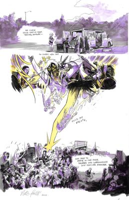 Nate Powell | Fall Through - Pg.65 | Athenaeum Comic Art