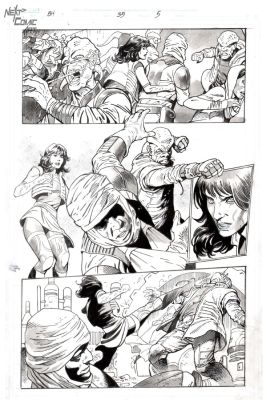 Lan Medina | Star Wars: Bounty Hunters #35 Issue 35 Page 5 | Next Comic Art