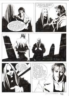 Corrado Roi | Brendon Speciale N. 8 B Tavole Originali "Nel Cuore Del Buio" -- (2010) Corrado Roi - Sergio Bonelli Editore | ComicArtFans Classifieds