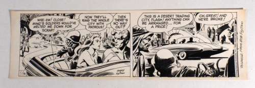 1979 Flash Gordon Daily Comic Strip Original Art | Bruneau & Co. Auctioneers