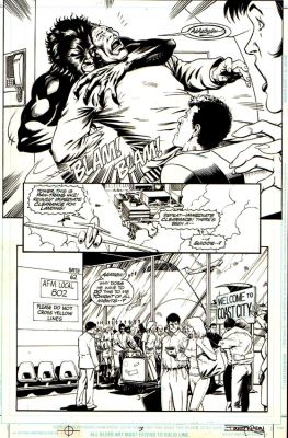 Barry Kitson | Brave & Bold #1 P 3 Semi-Splash | Romitaman
