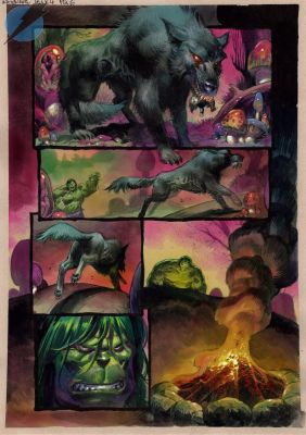 Nic Klein | The Infernal Hulk Issue 4 Page 6 | Felix Comic Art