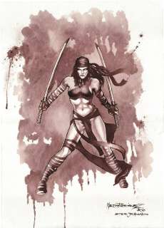 Martin R.R. - Elektra After Jay Anacleto | Corner4art Auctions