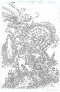 SPAWN - Dibujo Original - MIKE RATERA