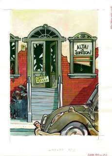 Giorgio Cavazzano - Copertina per Altai & Jonson n.10 (ultimo numero)