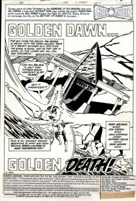 Joe Staton | Green Lantern #145 P 1 Splash (Green Lantern & Carol Ferris) 1981 | Romitaman