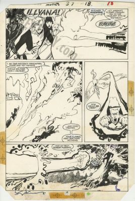 Bill Sienkiewicz, Mary Wilshire | New Mutants Issue 37 Page 14 | Albert Moy