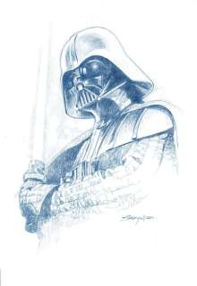 DARTH VADER by Sanjulian - Original Drawing | Catawiki