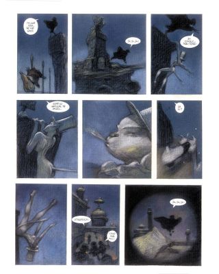 Nine Carlos | Planche originale 37 de FANTAGAS par Carlos NINE | Galerie Napoléon