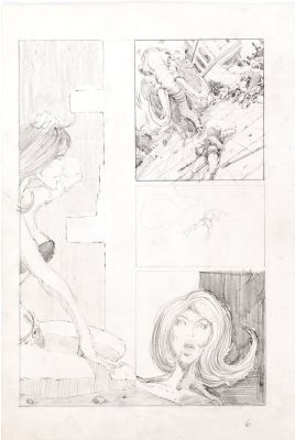 Barry Windsor-Smith | Windsor-Smith, Barry - Aspect #2 Pg 6 Re Howard ’Hyperborea’ - Pre-Conan 1970 | Cool Lines Art
