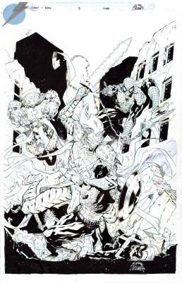 Ryan Stegman | Queen in Black Issue 5 Page Cover | Felix Comic Art