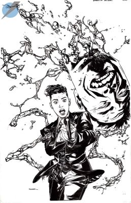 Ryan Sook | Powers Issue 25 Page Cover | Felix Comic Art
