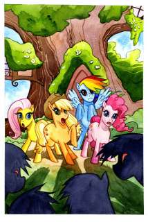 Jill Thompson - My Little Pony: Friendship is Magic (IDW) issue #01 (Cover)