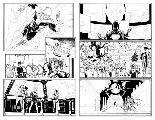 Nicola Scott | Issue 3 - Issue 3 Pages 8 and 9 | Nicola Scott