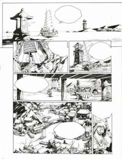 Hub | Okko, Le cycle de l’eau Tome 1, planche originale Ã … | Septimus