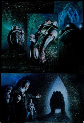 John Bolton - Clive Barker‘s Hellraiser #7 P 10 (Large Monster Painting) 1991