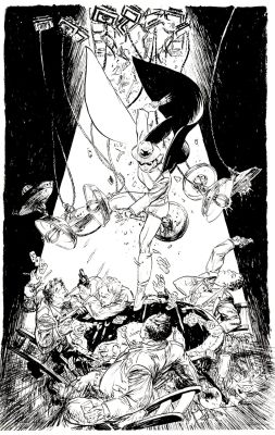 Michael Kaluta | Green Hornet #1 Unpublished Cover (Kato’s Daughter Is the New Green Hornet!) 2010 | Romitaman