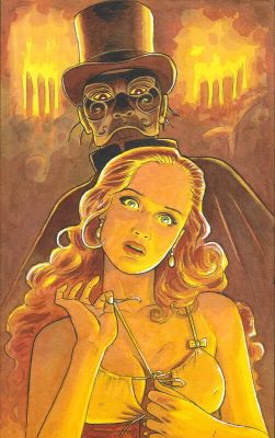 Christophe Picaud (Encrage), Jean-Charles Gaudin (Scénariste) | Christophe Picaud - Christine et le fantôme de l’opéra | 2DGalleries