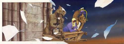 Silvio CADELO (né en 1948) - lot 8 - Envie de Chien Encres de couleur sur papier pour la…